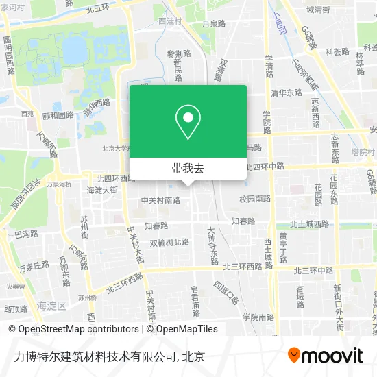 力博特尔建筑材料技术有限公司地图