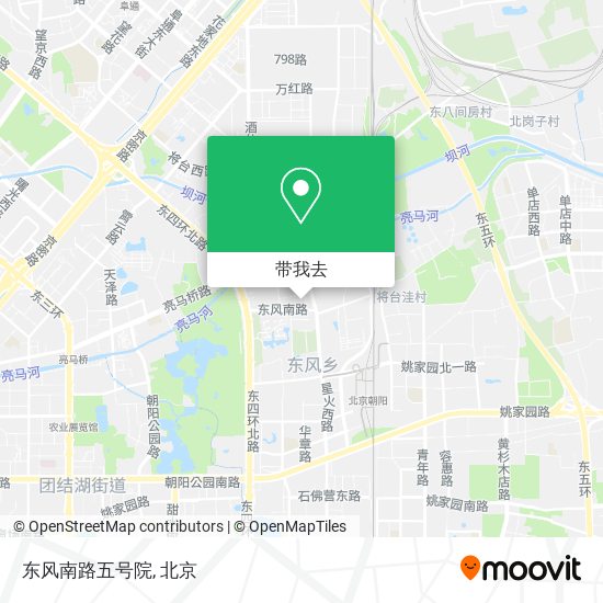 东风南路五号院地图