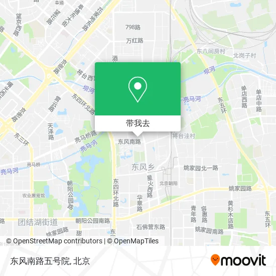 东风南路五号院地图