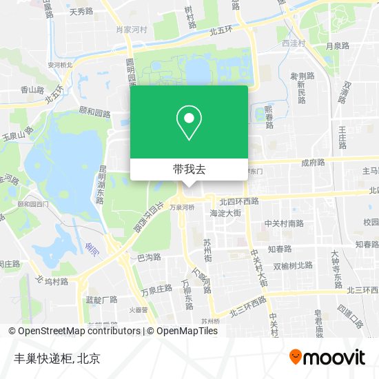 丰巢快递柜地图
