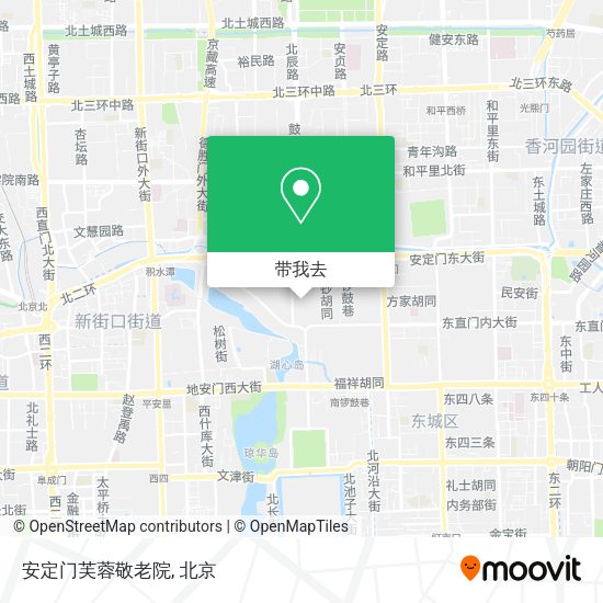 安定门芙蓉敬老院地图