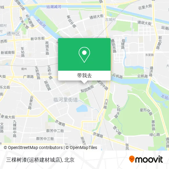 三棵树漆(运桥建材城店)地图