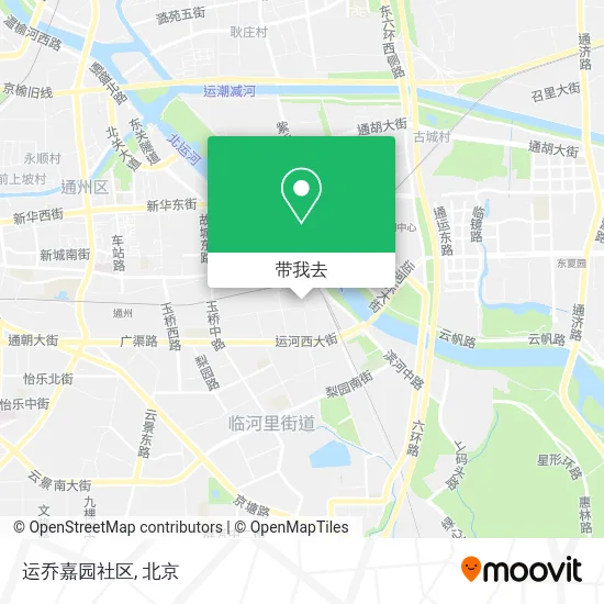 运乔嘉园社区地图