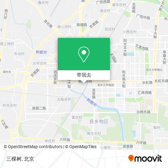 三棵树地图