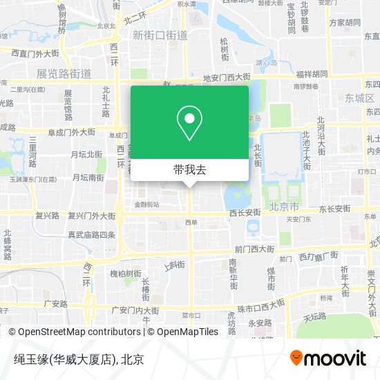 绳玉缘(华威大厦店)地图