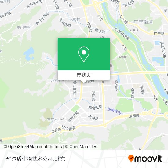 华尔盾生物技术公司地图