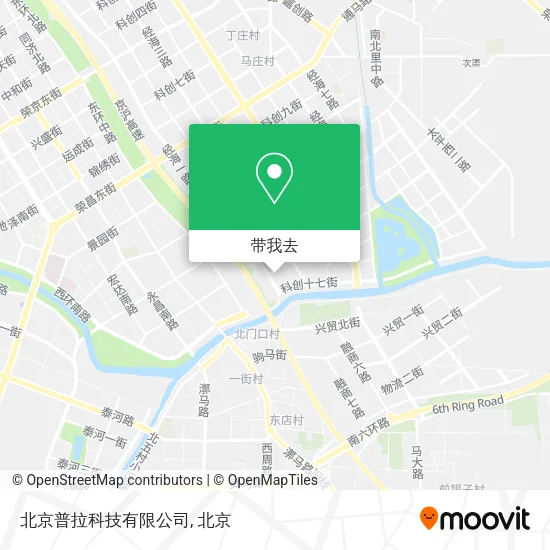 北京普拉科技有限公司地图