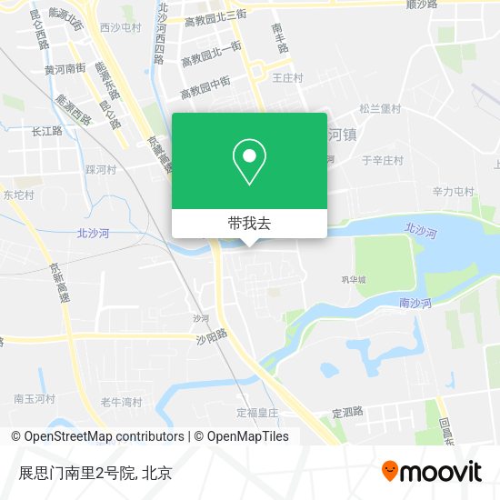 展思门南里2号院地图