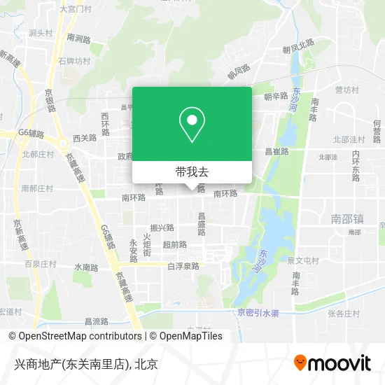 兴商地产(东关南里店)地图