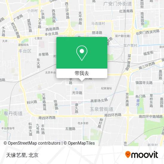天缘艺星地图