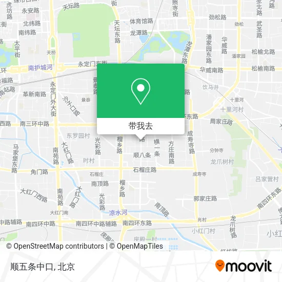 顺五条中口地图