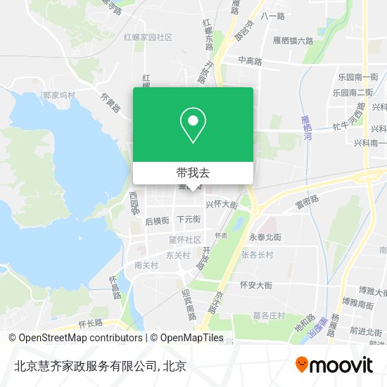 北京慧齐家政服务有限公司地图