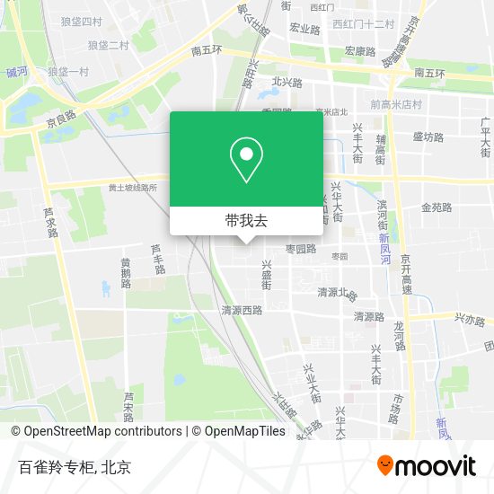百雀羚专柜地图