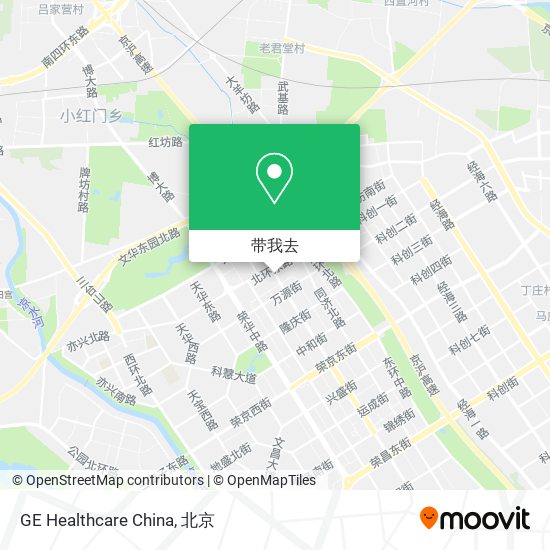 GE Healthcare China地图