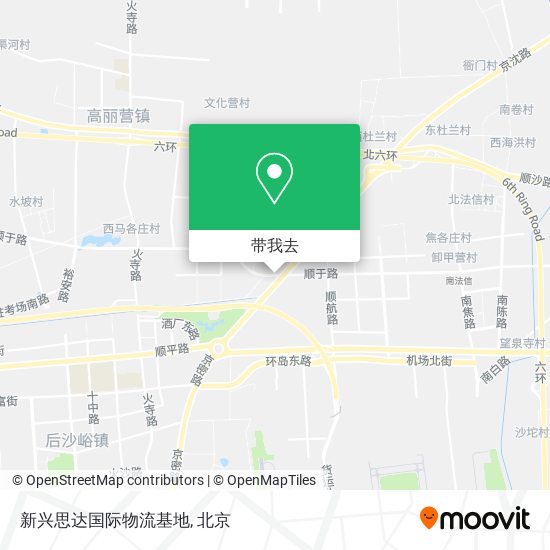 新兴思达国际物流基地地图