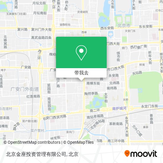 北京金座投资管理有限公司地图