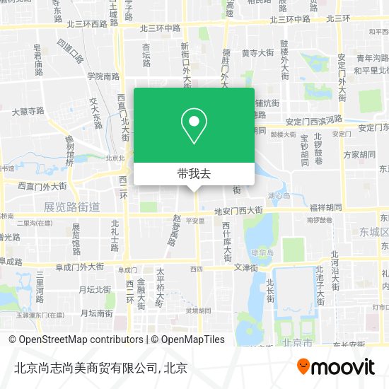 北京尚志尚美商贸有限公司地图