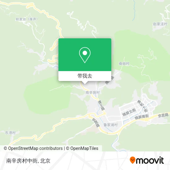 南辛房村中街地图