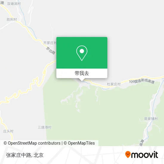 张家庄中路地图