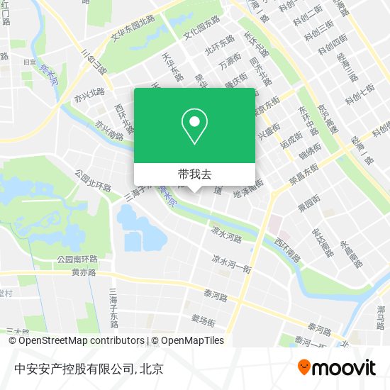 中安安产控股有限公司地图
