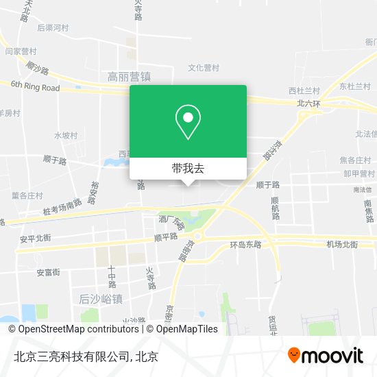 北京三亮科技有限公司地图