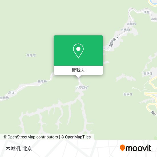 木城涧地图