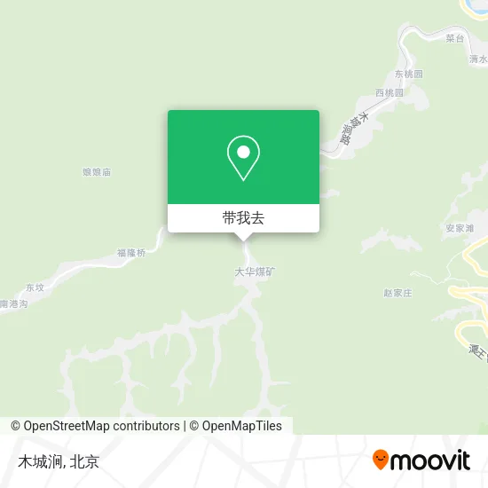 木城涧地图