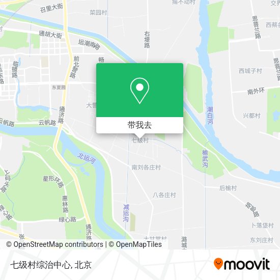七级村综治中心地图