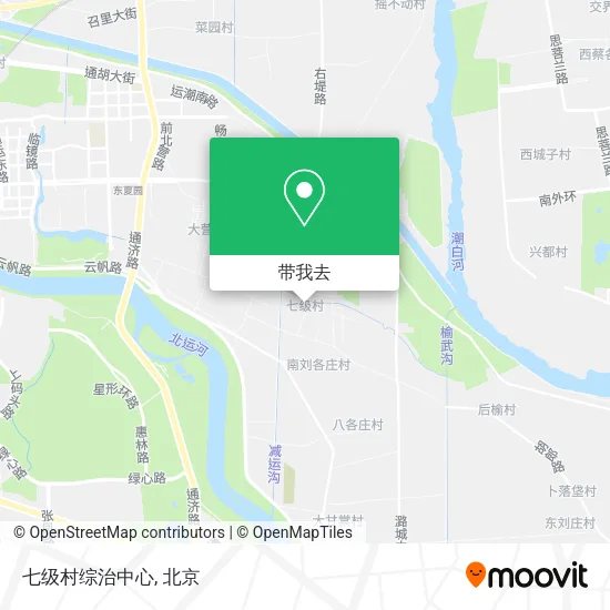 七级村综治中心地图