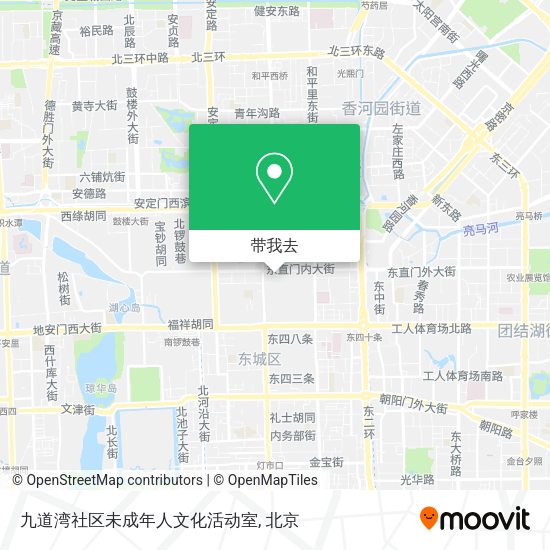 九道湾社区未成年人文化活动室地图