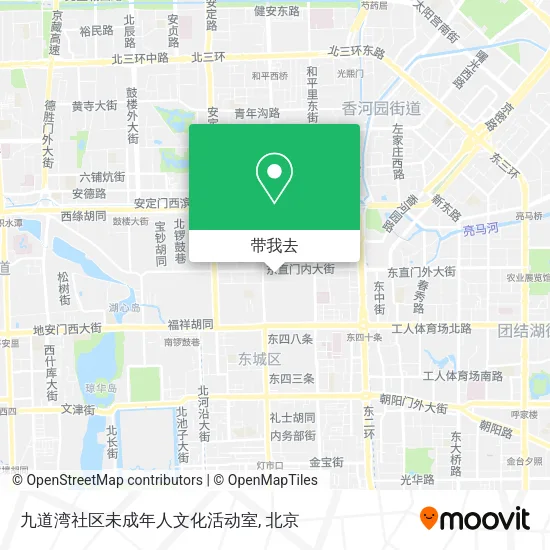 九道湾社区未成年人文化活动室地图