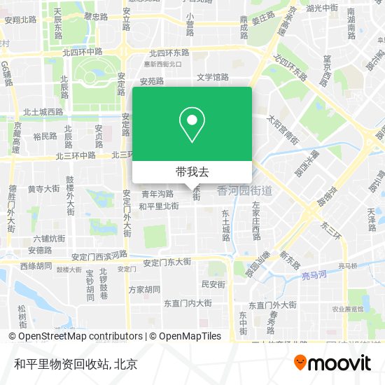 和平里物资回收站地图