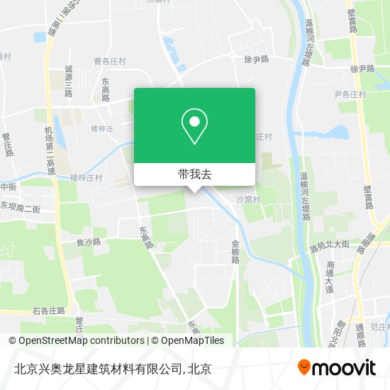北京兴奥龙星建筑材料有限公司地图