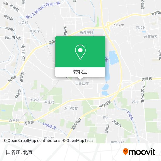 田各庄地图