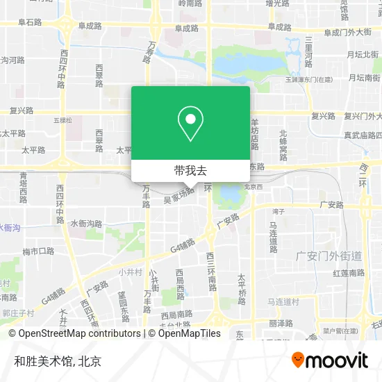 和胜美术馆地图