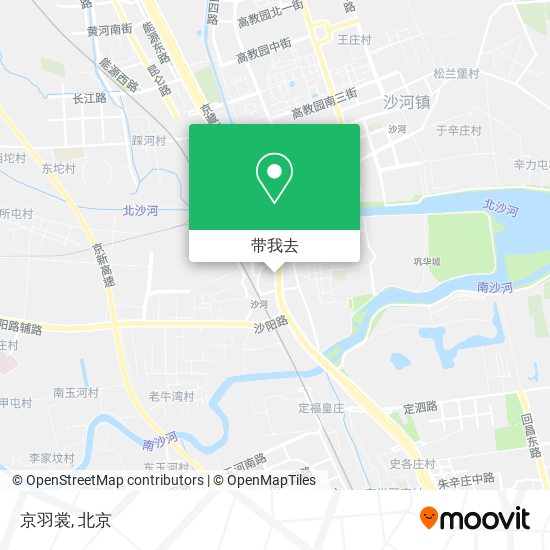 京羽裳地图