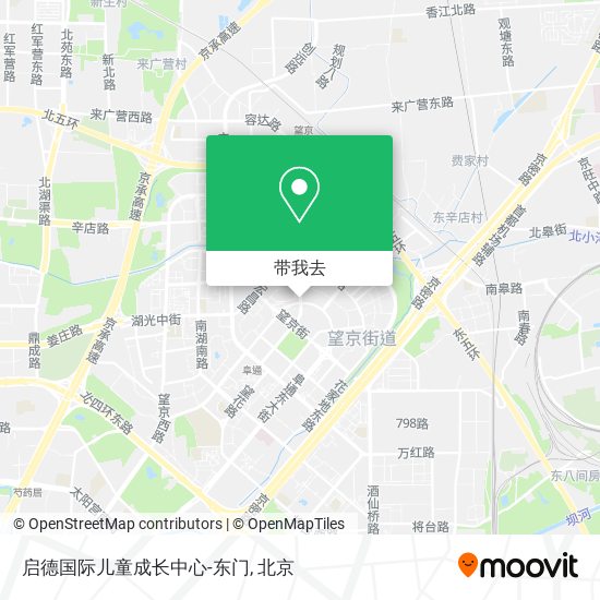 启德国际儿童成长中心-东门地图