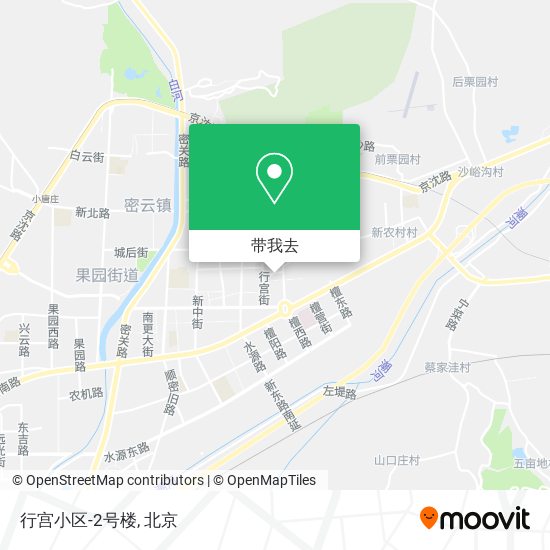 行宫小区-2号楼地图