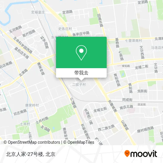 北京人家-27号楼地图