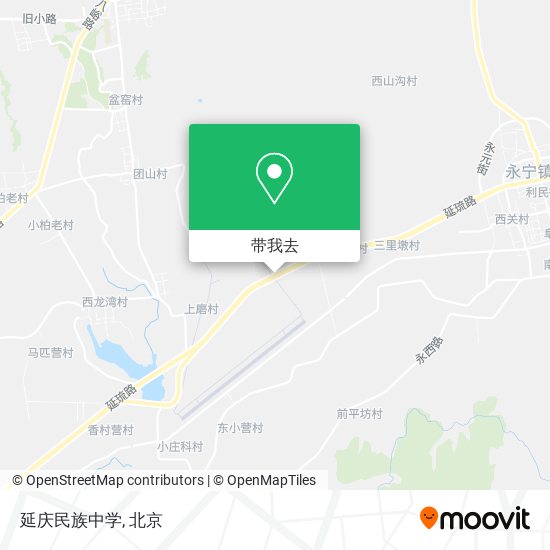 延庆民族中学地图