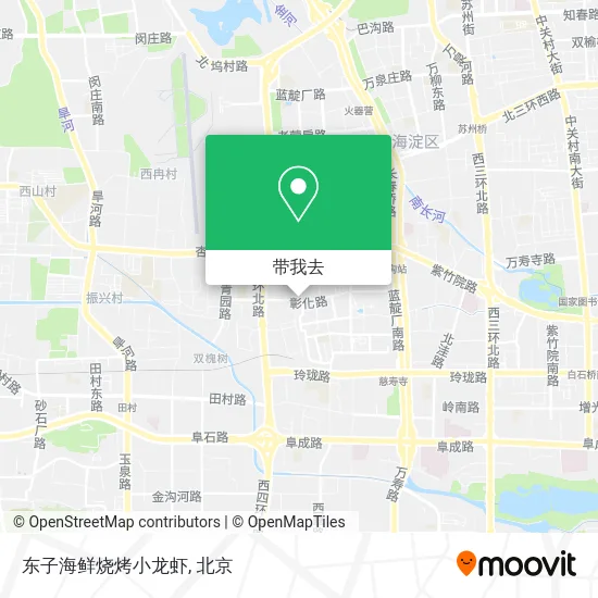 东子海鲜烧烤小龙虾地图