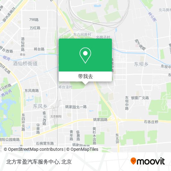 北方常盈汽车服务中心地图