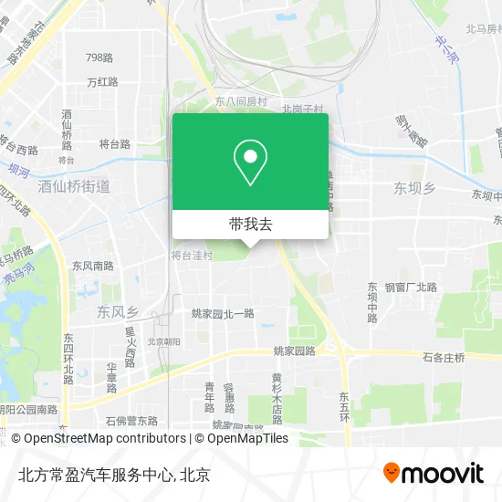 北方常盈汽车服务中心地图