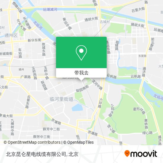 北京昆仑星电线缆有限公司地图