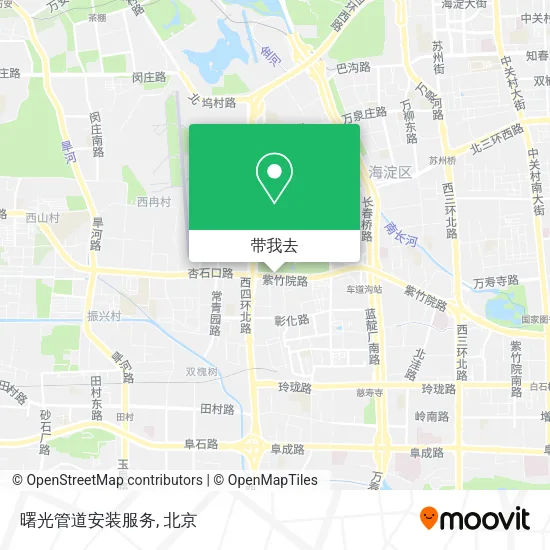 曙光管道安装服务地图