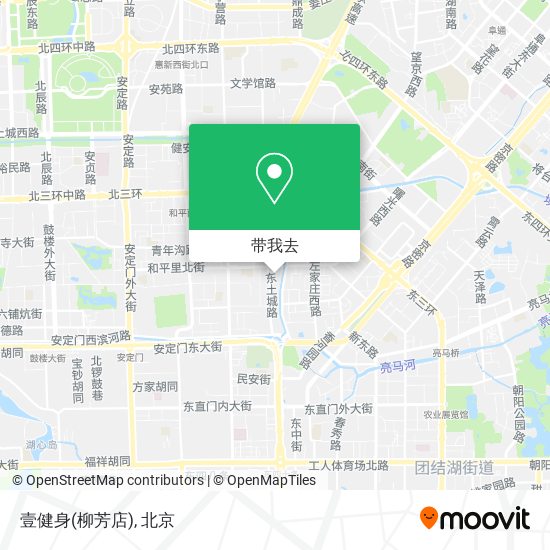 壹健身(柳芳店)地图