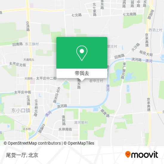 尾货一厅地图