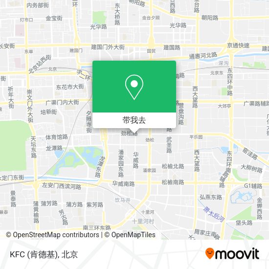 KFC (肯德基)地图