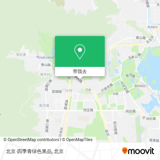 北京·四季青绿色果品地图
