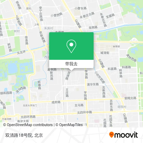 双清路18号院地图